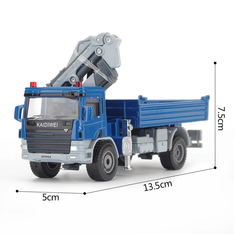 

Cadeve 1: 50 Metal Car Engineering Vehicle Model 620024 Crane Freight Truck Children Toy Car