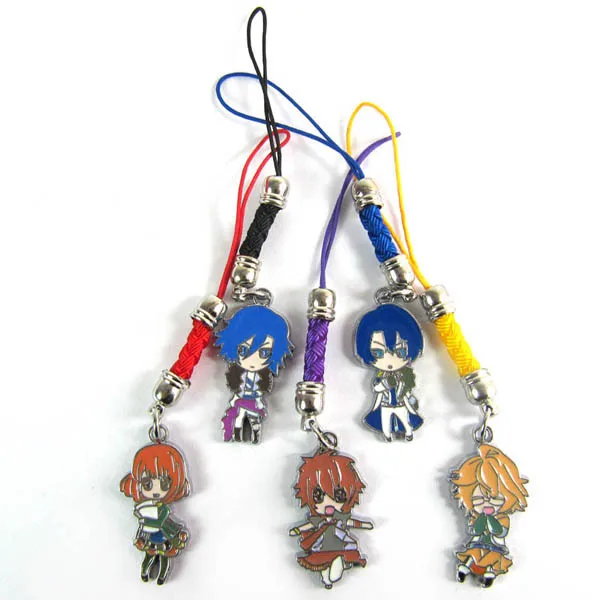 Аниме Uta no Prince sama Maji Love 1000% брелок Tsukimiya Ringo Hyuga Ryuya Ittoki Otoya Nanami Haruka Милый Забавный металлический брелок для ключей