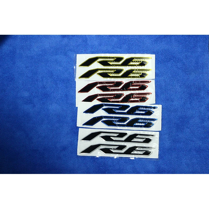 

3D этикетка эмблема обтекателя тела наклейки для Yamaha R6 YZF-R6 YZF600 1998-2015 2016 2017 2018 наклейки на мотоцикл наклейки