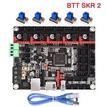 Bigtreetech skr 2 placa de controle 32bit vs skr 1.4 skr v1.4 turbo tmc2209 tmc2208 peças da impressora 3d para ender 3/5 v2 pro atualização
