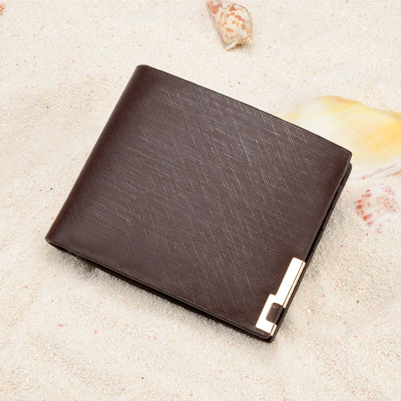 

Wallet for Men Leather Short Luxury Front-Pocket Credit Card Slim Credit Card Cute Thin Bifold Purse Wallet Money Clip