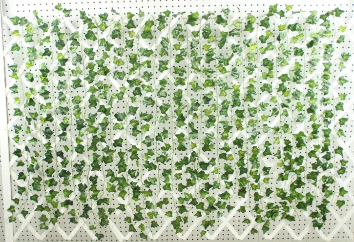 Искусственные Шелковые Растения зеленые листья искусственный плющ листва для