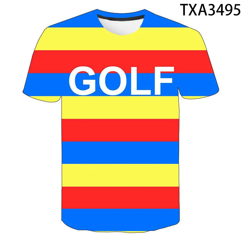 3d-футболка для мужчин и женщин забавный постер Тайлера Творца гольфа Ван