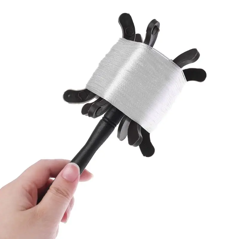 Outdoor Sports 100m White Flying Kite String Line with Winder Tools Accessories 95AE