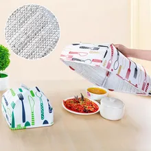 Кухонные гаджеты, обеденные столовые Чехлы, термозащитная Крышка для пищевых продуктов, теплые инструменты, 1 шт., кулинарный инструмент, крышка, складная Изолированная