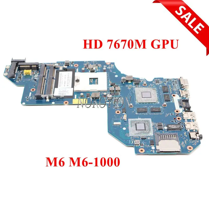 Материнская плата NOKOTION для ноутбука HP ENVY M6 M6-1000 HD4000 HD 7670M 2GB QCL50 LA-8711P 698399-501 698399-001 |