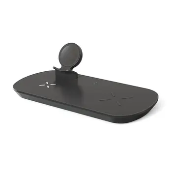 

3 in 1 Wireless Charger for Samsung Galaxy Watch Active for Galaxy Buds 10W QI Wireless Phone Charger Pad for Samsung iPhone