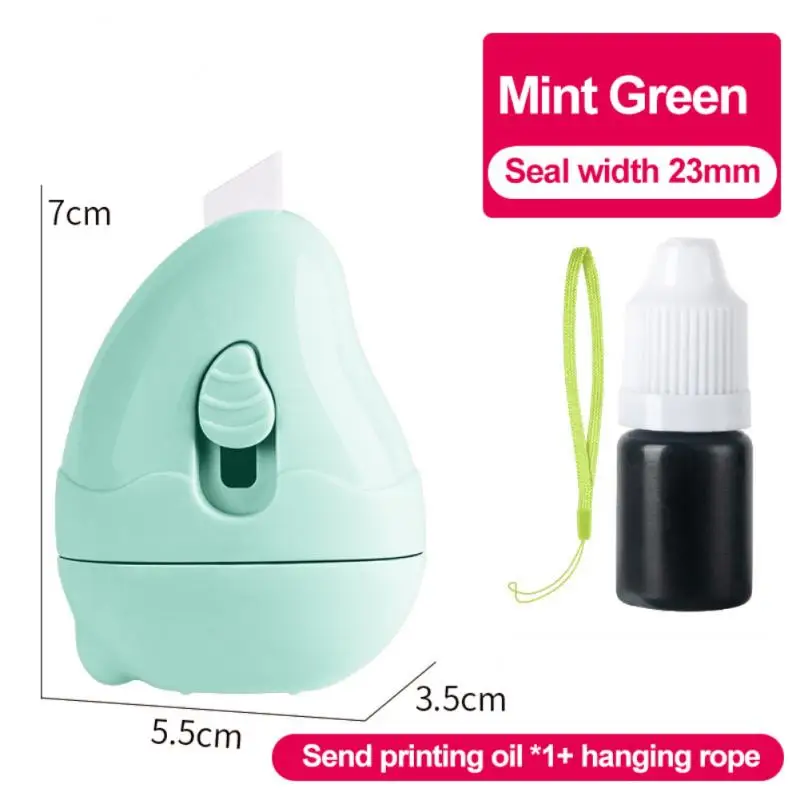 Stamp Roller Anti-Theft Protection ID Seal Smear Privacy Confidential Data Guard Information Data Identity Address Blocker 