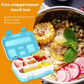 

Stainless Steel Lunch Box Microwave Heating Lunch Container Food Storage Container For Adult School Student Microwave Lunch Box