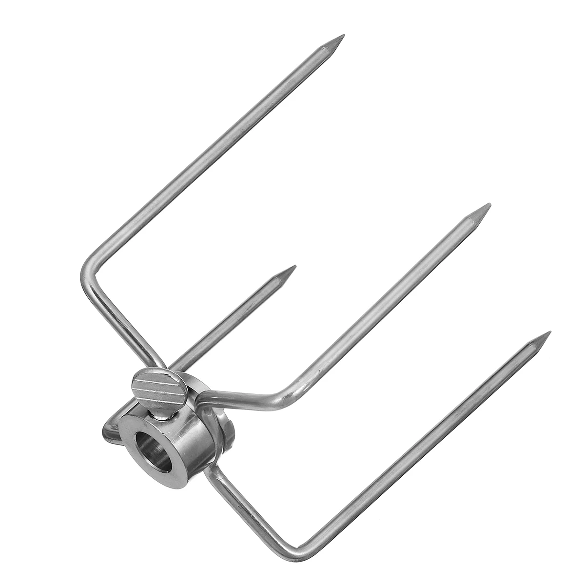 Гриль барбекю вилки 2 шт./компл. Нержавеющая сталь курица вертел вилка для барбекю Аксессуары для барбекю инструменты на открытом воздухе Гриль на углях Запчасти