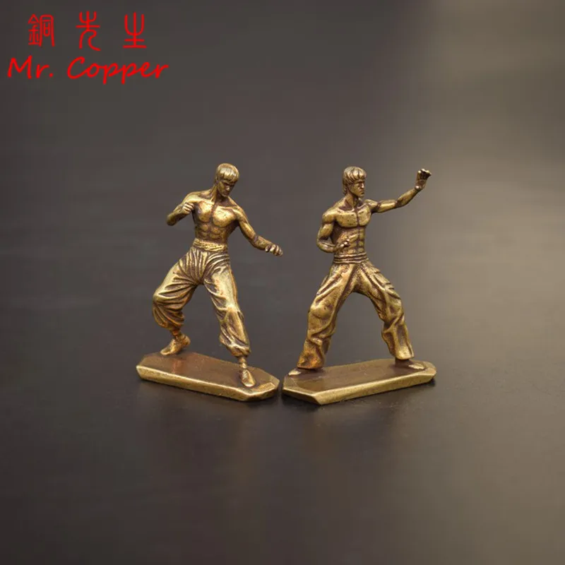 Copper Desktop Ornaments Copper Kung Fu Legendary Martial Arts