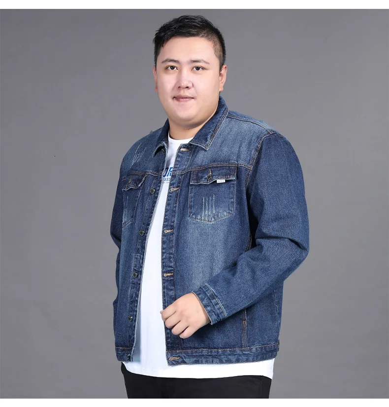 10XL 8XL 6X2019, Мужская джинсовая куртка, высокое качество, ковбойские мужские джинсовые куртки, черные однотонные повседневные облегающие уличные мужские джинсы, одежда
