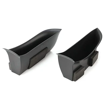 

Black Front Row Door Side Storage Box Handle Armrest Phone Container Fits for Mercedes Benz C-Class C Class Coupe 2017 2018 2019