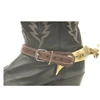 2pcs Horse Riding Bronzed Western Style Spurs Leather Belt Mild Steel Manual Carving German Silver Encrusted Western Cowboy Spur 5
