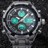 Famous Luxury Top Brand Men Military Sport Watch Men LED Analog Digital Watch Army Stainless Quartz Clock Relogio Masculino Gift ► Photo 2/6
