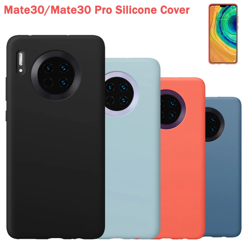 

HUAWEI Soft Silicone Back Case Cover For HUAWEI Mate 30 Mate30 Mate 30 Pro Mate30 Pro Soft Phone Cace Shockproof Cover