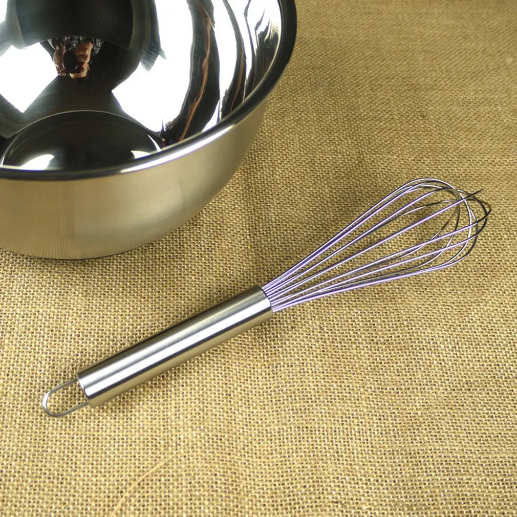 Бытовые кухонные инструменты для выпечки ручной из нержавеющей стали ручной взбиватель яиц портативный ручной взбиватель яиц