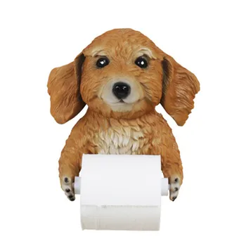 

Bathroom Tissue Shelf Roll Paper Holder Doggie Toilet Hanging Tissue Rack Paper Box Bathroom Accessories Home Decoration