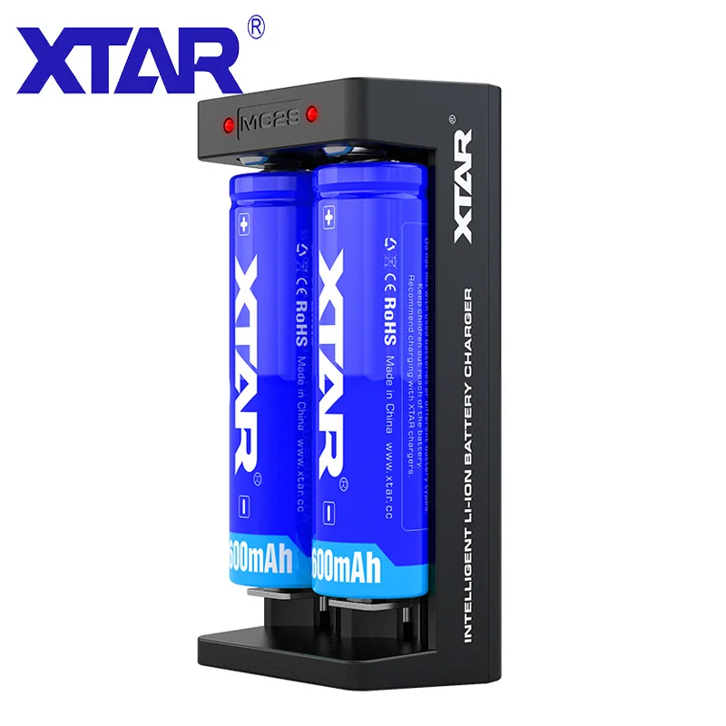 XTAR lcd зарядное устройство VC2 VC2S MC2 для 20700 21700 18650 батарея/QC3.0 быстрое зарядное устройство SC2/PB2S POWER BANK 18650 зарядное устройство - Цвет: MC2S