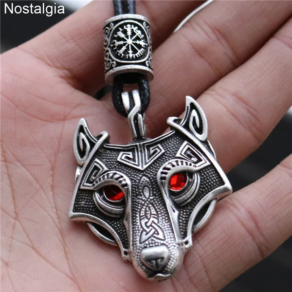 Red Vegvisir Silver