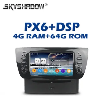 

PX6 Car DVD Player DSP IPS Android 9.0 4GB + 64G ROM GPS Google Map RDS Radio wifi Bluetooth 5.0 For Fiat DOBLO 2010 2013 2014