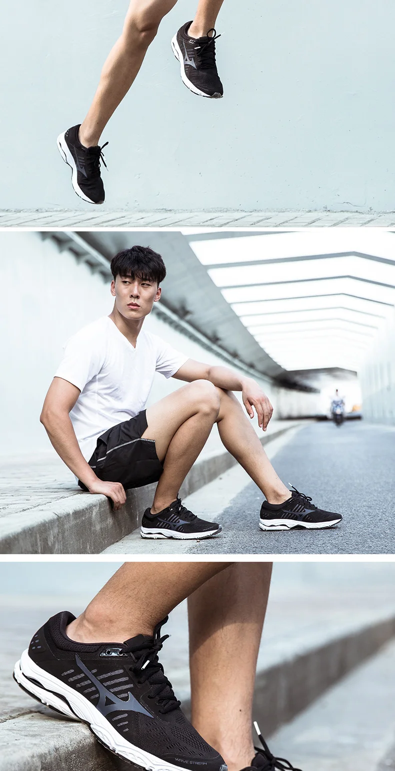 MIZUNO WAVE STREAM J1GC181936 для мужчин подушки кроссовки