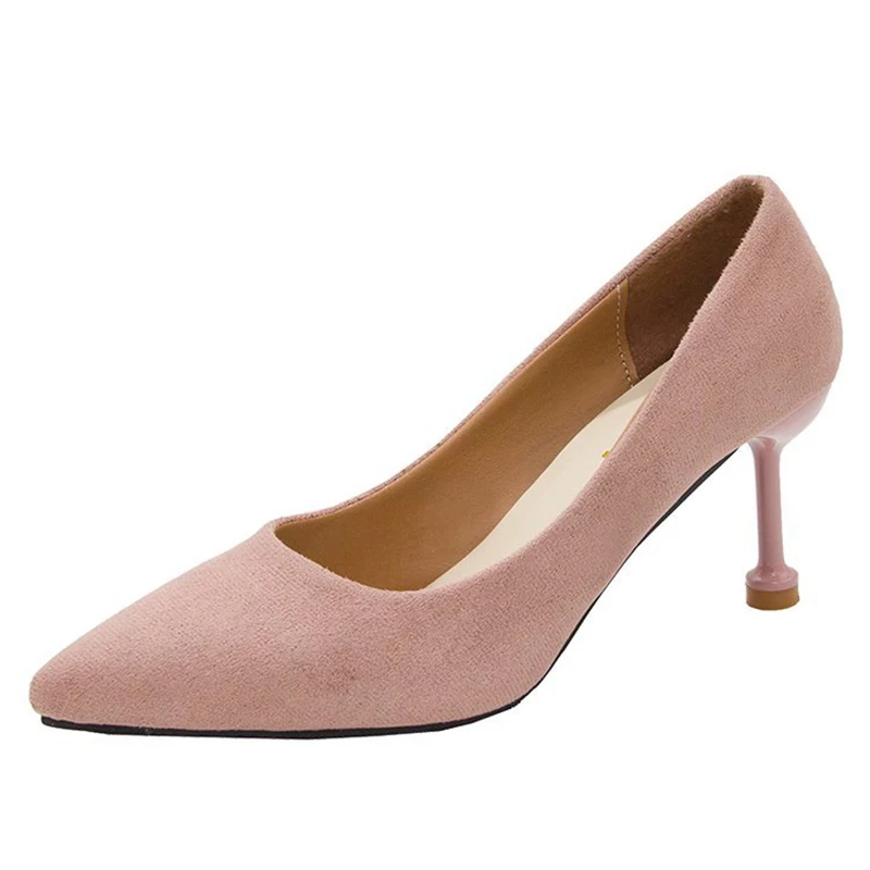 

Women Sandals Plus Size Pointed Toe Asakuchi Solid Light Sexy High Heels Elegant Sandals Office Lady Banquet Christmas Gift