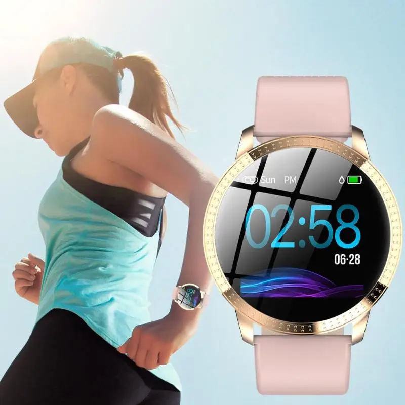 CF18 умный Браслет Smartband фитнес-тренкер Bluetooth Спорт водонепроницаемый смарт-браслет пульсометр кровяное давление браслет