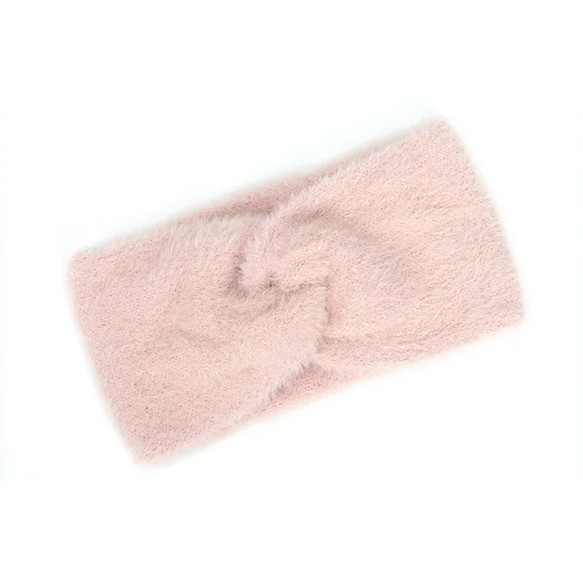 MOLANS Winter Warm Headband  Woolen Knitting Headbands Wool Knitted Elastic Headband Headwear Girls Hair Band Hair Accessories LA0823-F