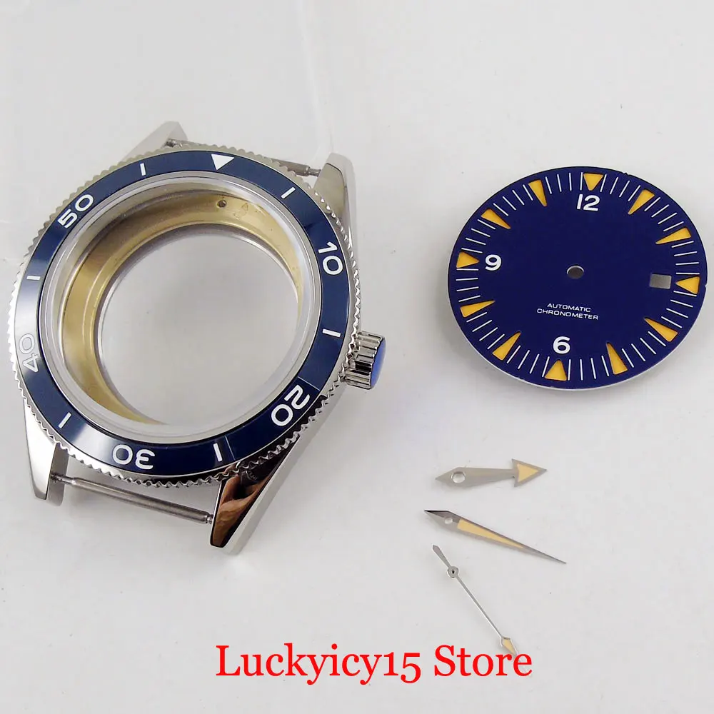 

New Brand 41mm Watch Case+Watch Dial+Watch Hand Fit ETA 2824 2836/MIYOTA Automatic Movement