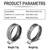 Beier acier inoxydable Odin nordique Viking amulette Rune hommes bague mode mots rétro bijoux LR-R133 ► Photo 2/6