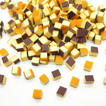 

20g/lot Cake Pudding Polymer Clay for DIY Crafts Tiny Cute 5mm plastic klei Mud Particles Bread Clays
