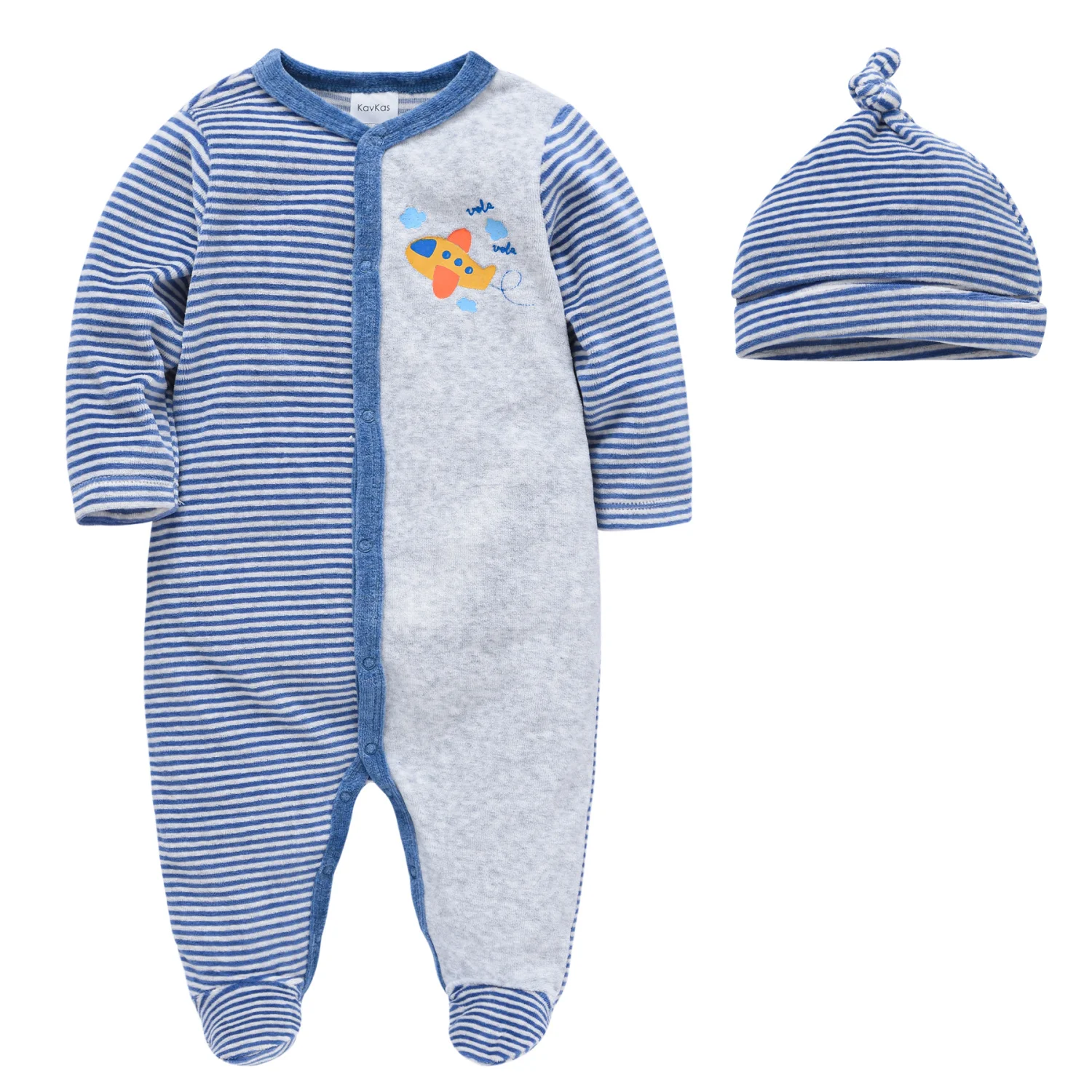 Baby Clothes Set Baby Girl Clothes Set Boy Pijamas bebe fille with Hats Gloves Cotton Breathable Soft ropa bebe Newborn Sleepers Baby Pjiamas