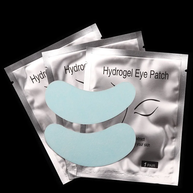 fox blue pads 1000 пар подушечки для глаз бумажные патчи глаз накладки-наклейки под глаз Макияж наращивания ресниц Инструменты - Цвет: fox blue pads