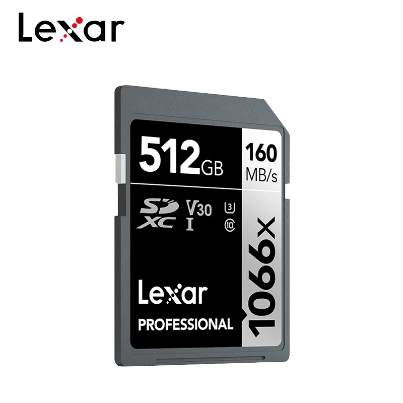 Lexar  ų SD ī, ޸ ī, V30 C10 SDXC ÷ ī, 4K UHD ī޶, 1066x512GB, 1TB