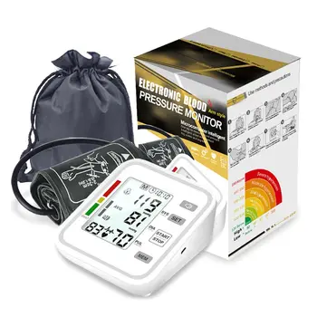 

Intelligent Upper Arm Type Electronic Blood Pressure Monitor Home Automatic Sphygmomanometer