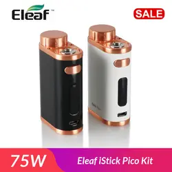 Новый Eleaf istick Pico комплект 75 Вт поле Mod Vape Eleaf istick Pico аккумуляторной батареи 18650 электронные сигареты испаритель vaporesso Tarot Pro
