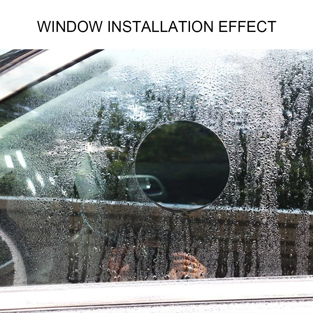 Car Rain-proof Film Rearview Mirror Waterproof Film Universal Window Glass Clear Anti-Fog Anti-reflective Sticker
