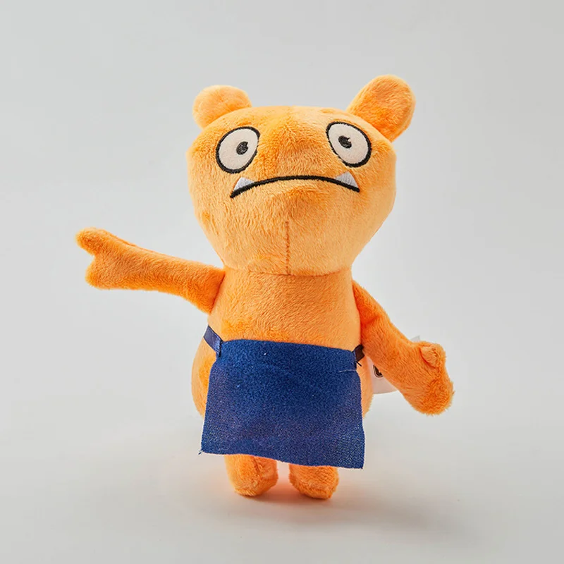 1 шт. 18 см фильм угликукла плюшевая игрушка по мотивам мультфильма аниме Ox Moxy Babo плюшевые игрушки мягкие плюшевые куклы уродливые подарки для детей - Цвет: Orange