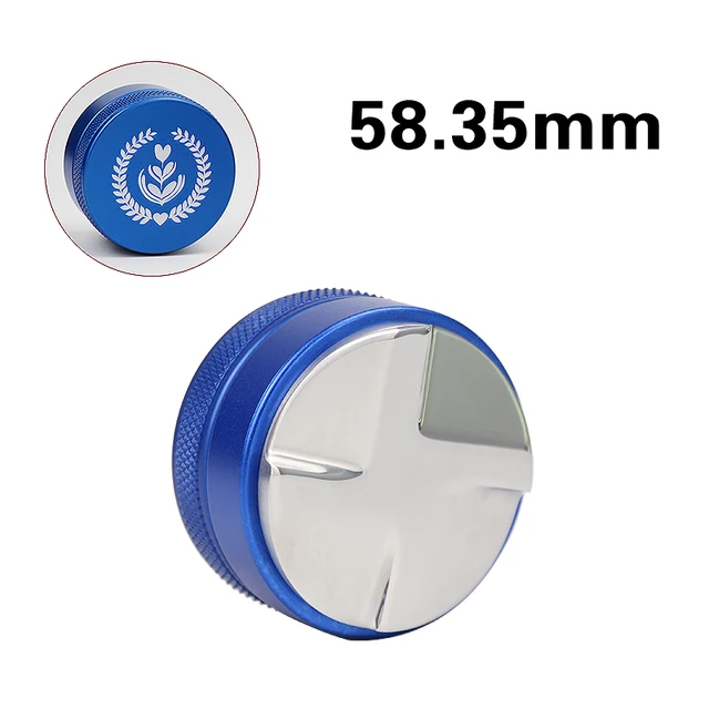 Adjustable 304 Stainless Steel Coffee Distributor Espresso Tamper 51/53/54/58/58.35mm Available For Most Portafilter four angled slopes
