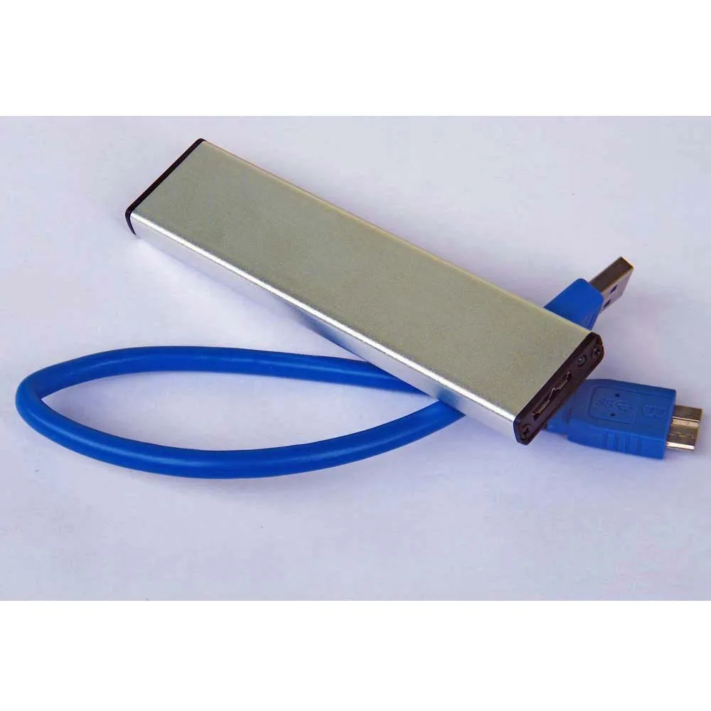 Алюминиевый сплав USB 3,0 SSD жесткий диск корпус адаптер конвертер для 2010 2011 Macbook Air A1369 A1370 MC503 MC506 MC969 MC965