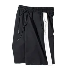 Винтажные шорты для бега мужские спортивные хлопчатобумажные трикотажные уличные повседневные брюки карго бермуды Masculina размера плюс короткие спортивные штаны EE6DK