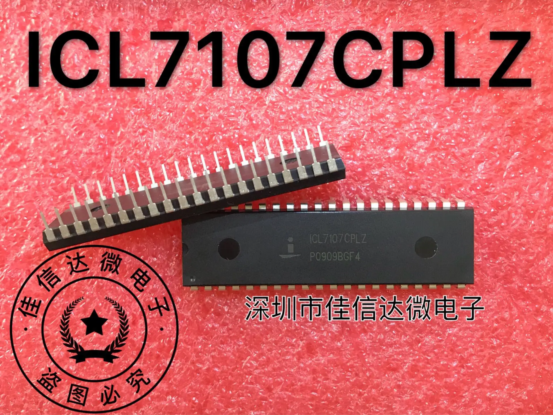 

10pcs/lot ICL7107 ICL7107CPLZ DIP40 LED