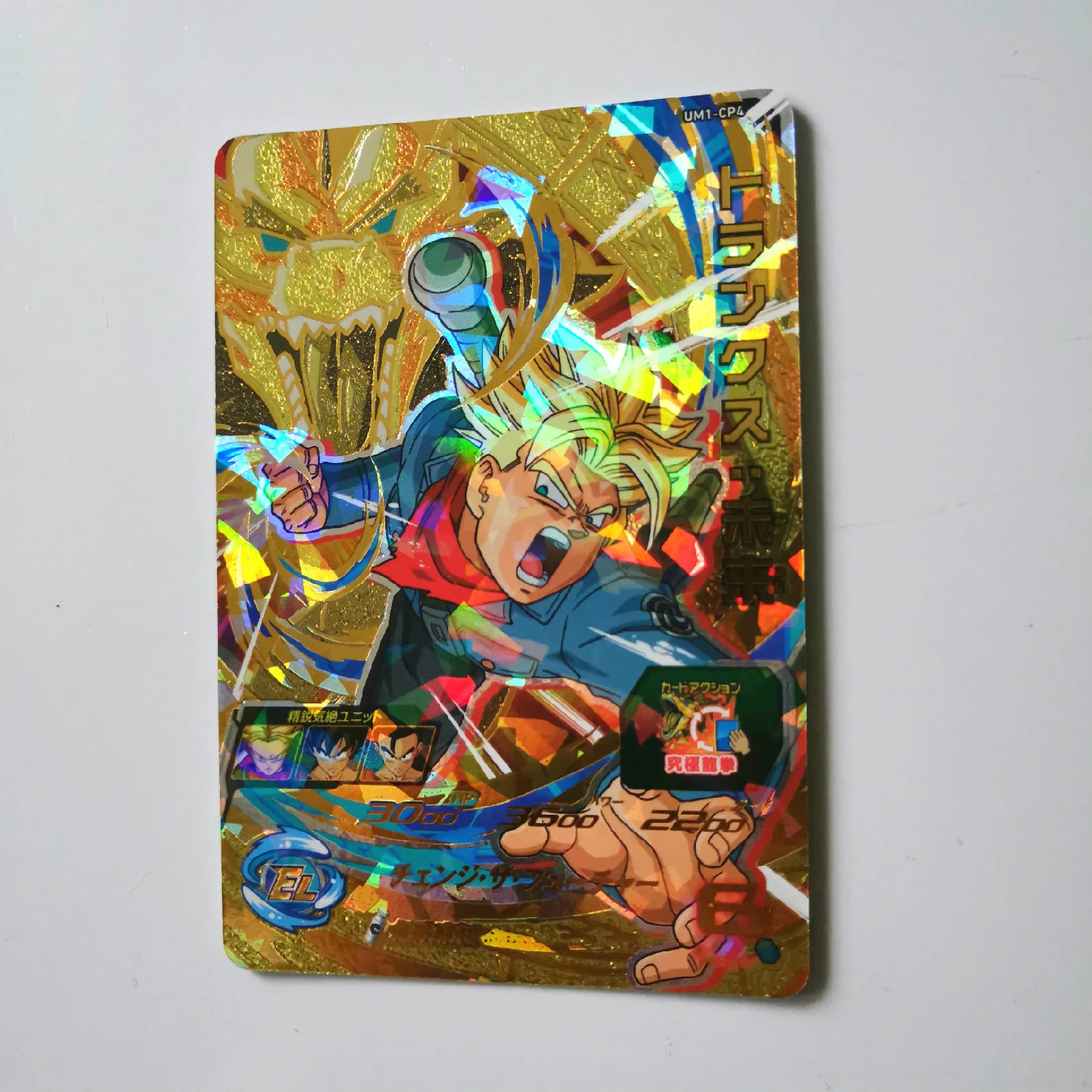 Япония Dragon Ball Hero Card UM1 Gogeta Бог, супер сайян игрушки Goku Хобби Коллекционные игры Коллекция аниме-открытки
