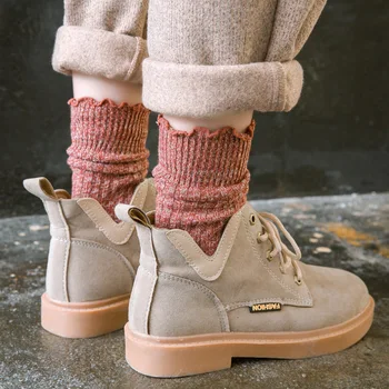 

Trendy Harajuku Thick Socks Pile Heap Unisex Socks for Male Female Harajuku Men Women's Socks Thigh High Over The Knee Socks