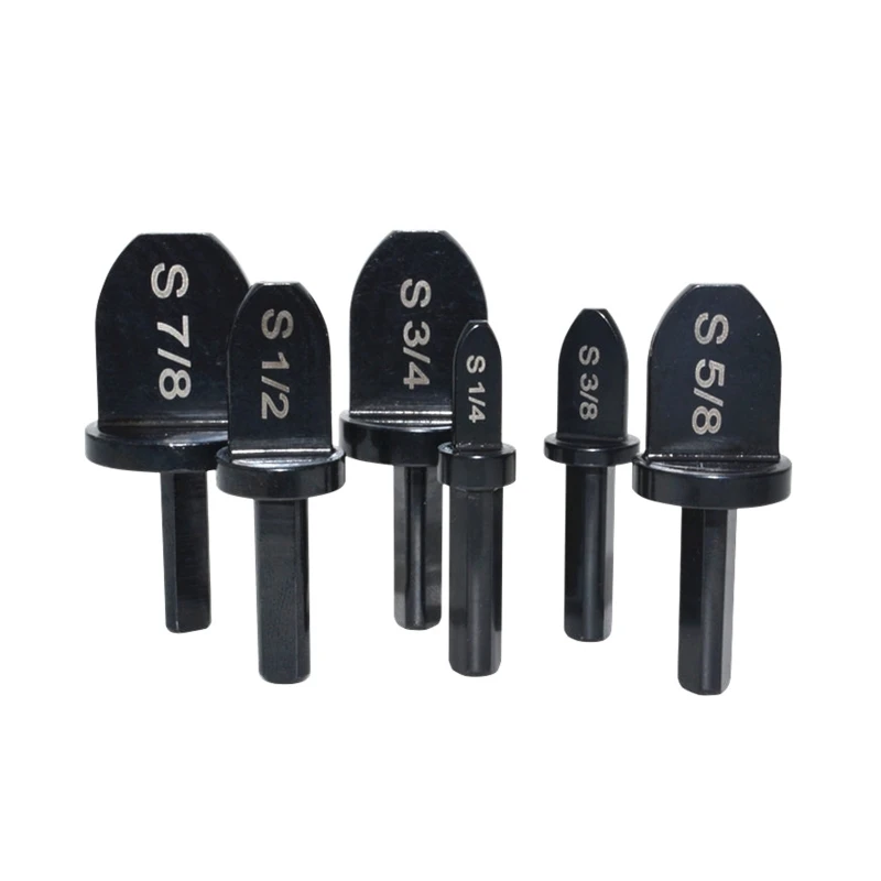 OOTDTY 6 uds Imperial tubo expansor de apoyo para el acondicionador de aire acondicionado de estampado herramienta 7/8, 3/4, 5/8, 1/2, 3/8, 1/4 pulgadas