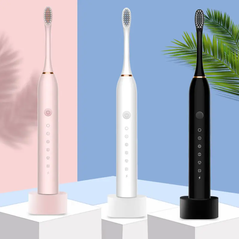 42000 time/min Sonic Electric Toothbrush Upgraded Adult ultrasonic Washable Electronic Whitening Tooth Brush USB Rechargeable 42000 time/min Sonic Electric Toothbrush Upgraded Adult ultrasonic Washable Electronic Whitening Tooth Brush USB Rechargeable