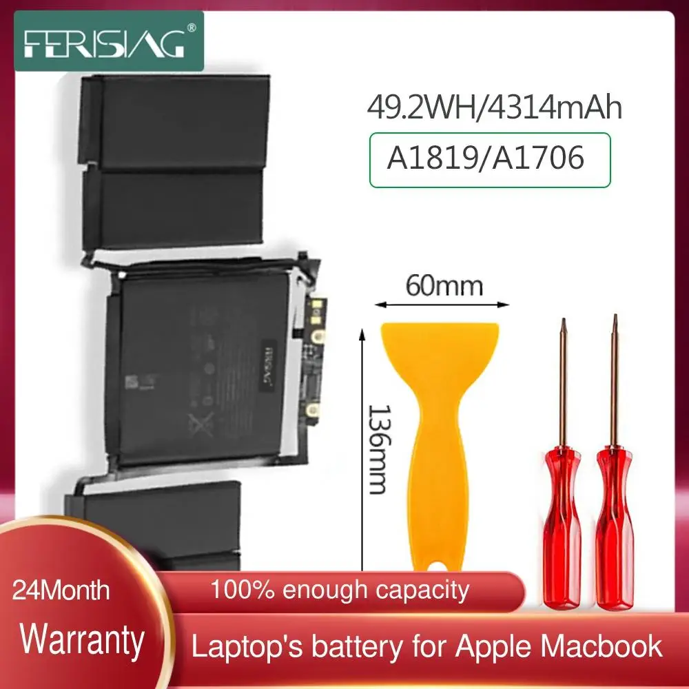 Новый оригинальный аккумулятор для ноутбуков Apple Macbook Pro 13 дюймов A1706 2016 Touch Bar Series