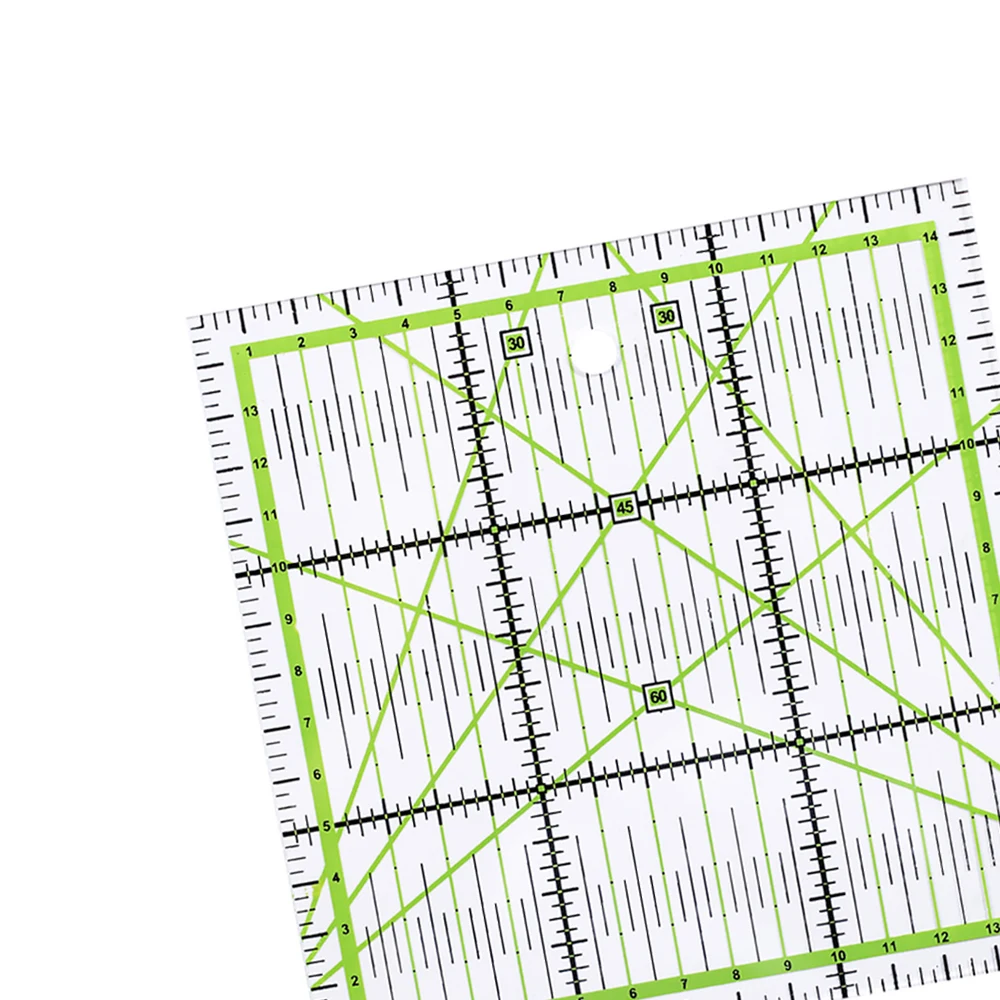 1 шт. акриловая Лоскутная линейка правила квилтинга квадратные портновские тканевые правила для резки швейных изделий DIY Швейные Инструменты