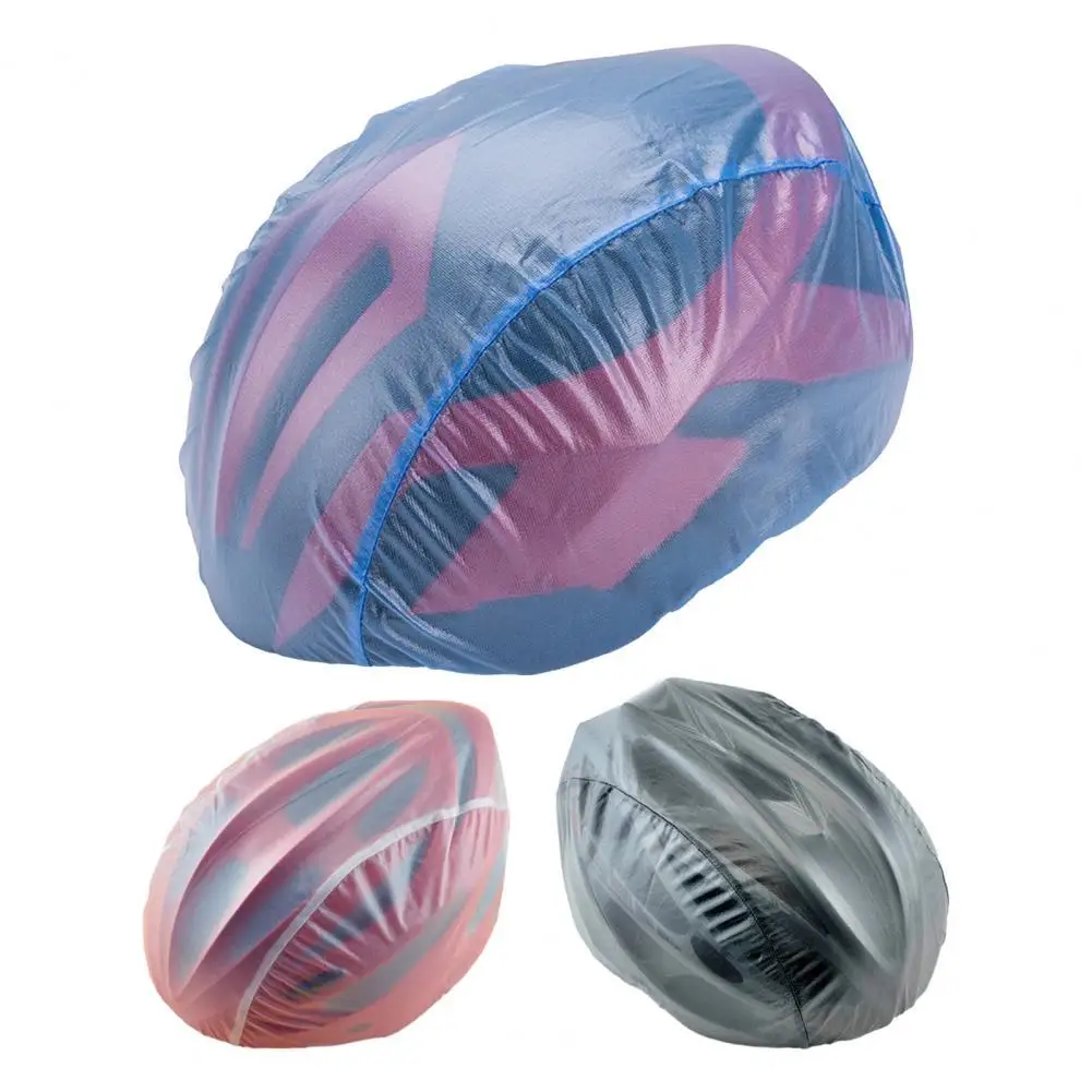 Windproof Waterproof Cycling Bike Helmet Rain Cover Dust-proof Reusable Rain Cover MTB Road Bike Bicycle Helmet Protect